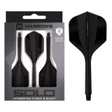 Harrows Solo No.2 in black, Medium length, with retail packaging