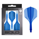 Harrows Solo No.2 in blue, Short length, with retail packaging