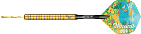 Legend Darts - Wayne Mardle Hawaii 501 Gold - 90% Tungsten Darts