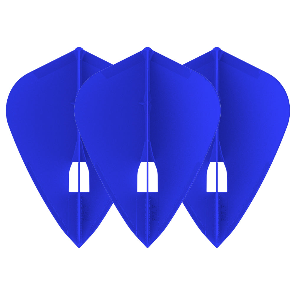 L-Style L4 Pro Kite Flights - Blue, set of three
