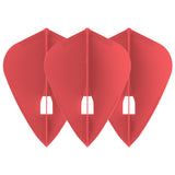 L-Style L4 Pro Kite Flights - Red, set of three