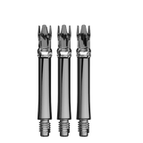L-Style L-System spare shafts – Clear Black, 330 length, set of 3