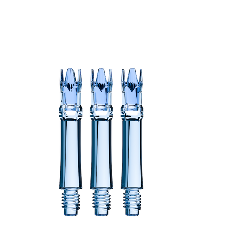 L-Style L-System spare shafts – Clear Blue, 260 length, set of 3