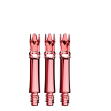 L-Style L-System spare shafts – Clear Red, 260 length, set of 3