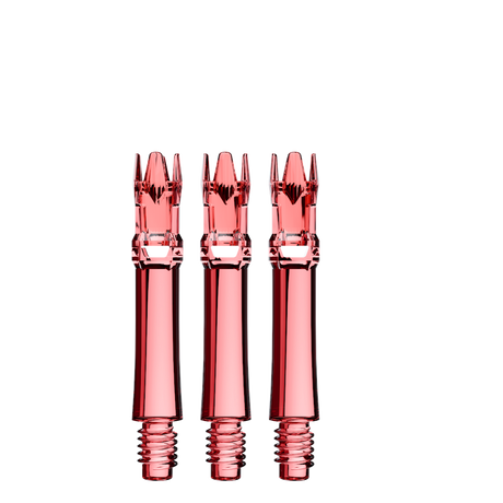 L-Style L-System spare shafts – Clear Red, 260 length, set of 3
