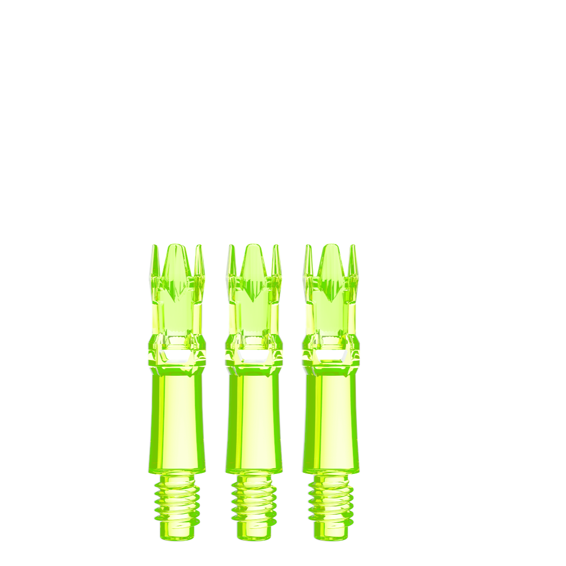 L-Style L-System spare shafts – Neon Yellow, 190 length, set of 3