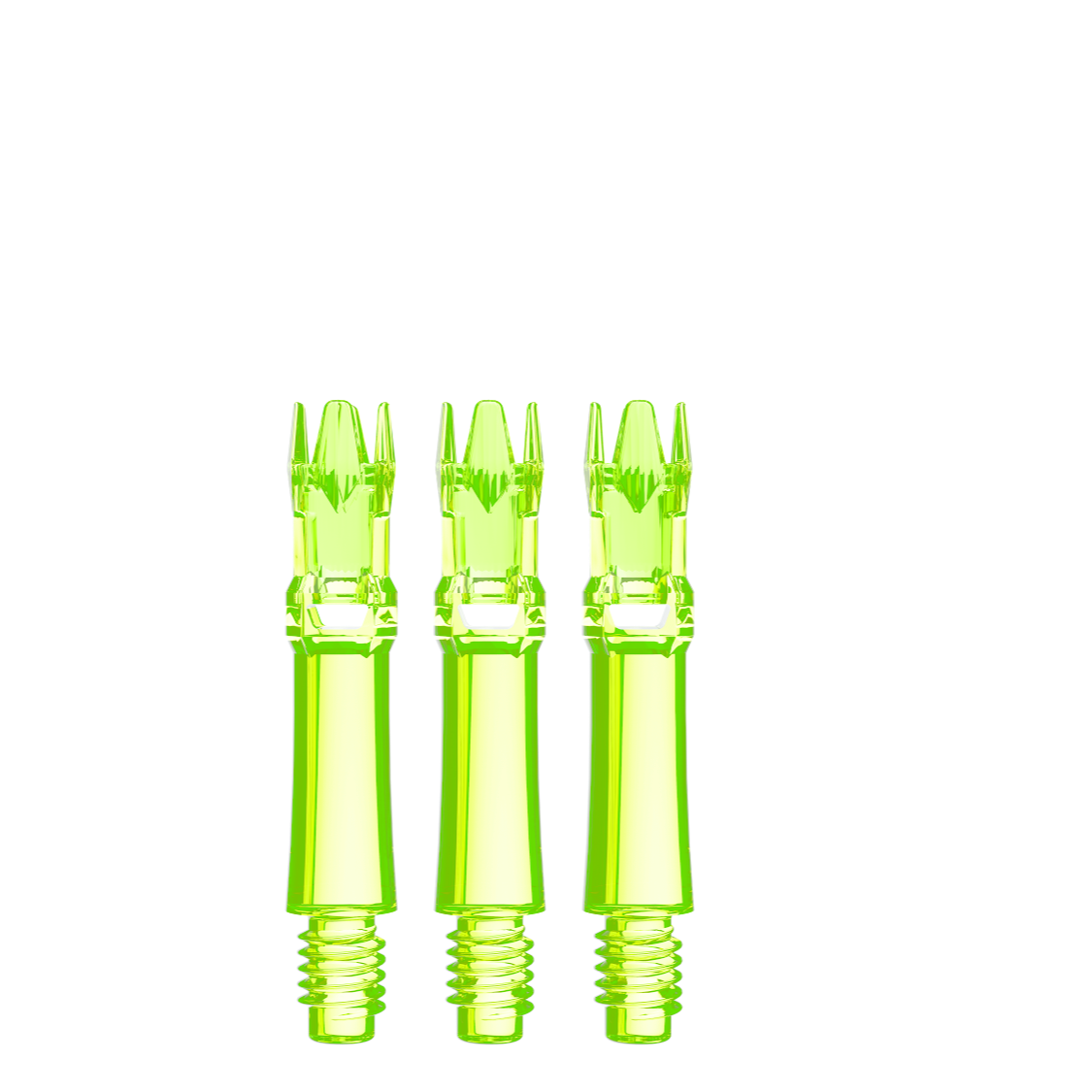 L-Style L-System spare shafts – Neon Yellow, 225 length, set of 3