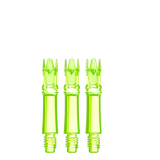 L-Style L-System spare shafts – Neon Yellow, 225 length, set of 3