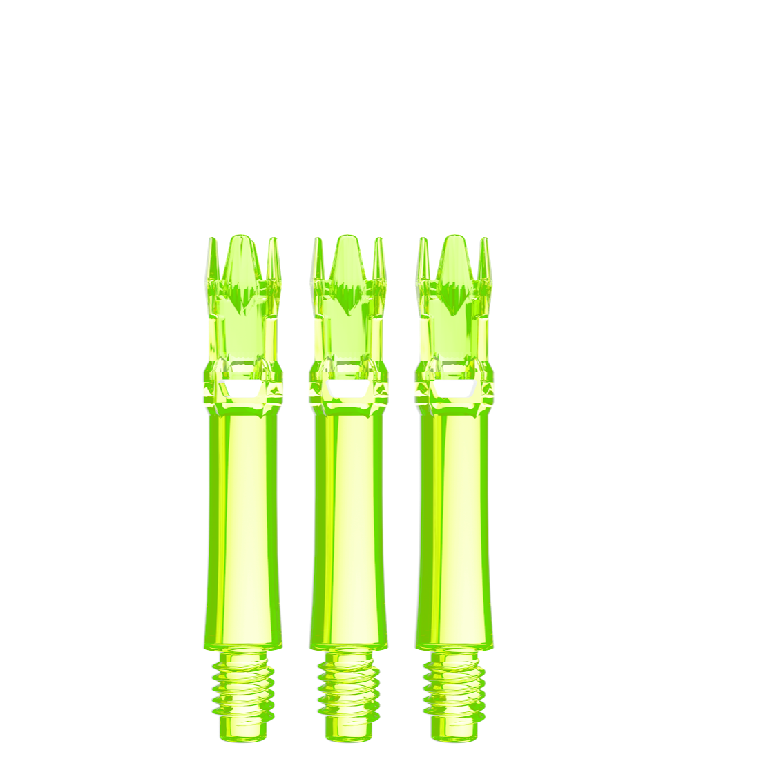 L-Style L-System spare shafts – Neon Yellow, 260 length, set of 3
