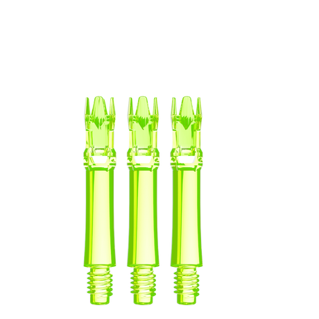 L-Style L-System spare shafts – Neon Yellow, 260 length, set of 3