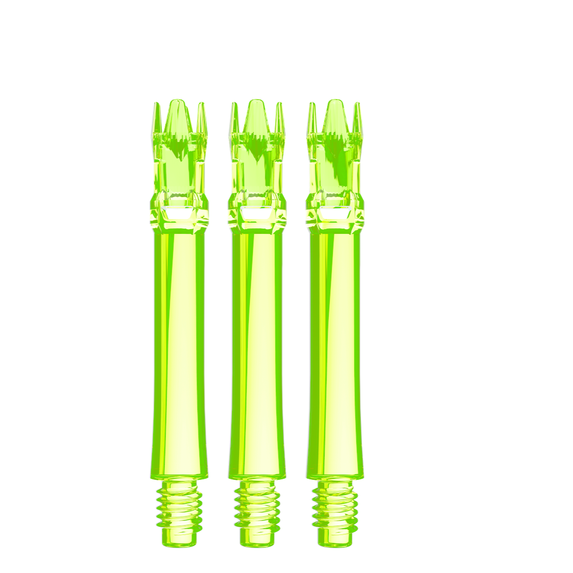 L-Style L-System spare shafts – Neon Yellow, 330 length, set of 3
