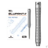 Mission BLUPRNT REFND 90% tungsten darts - packaging and barrel