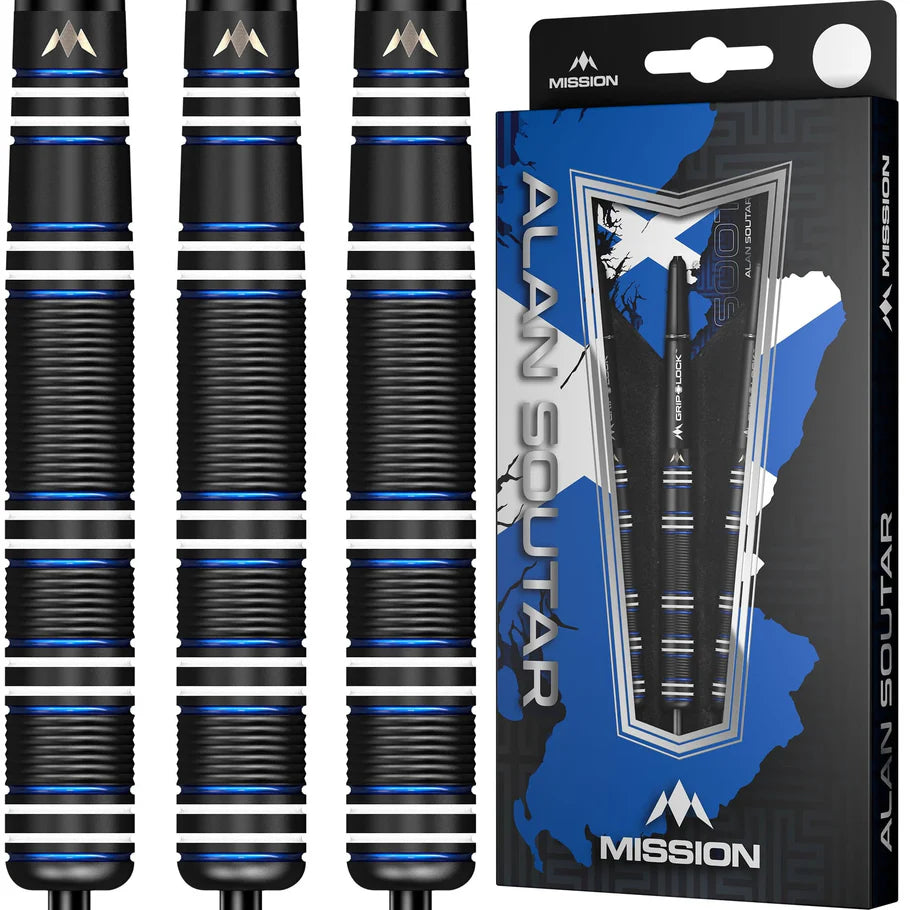 Mission - Alan Soutar Black Titanium - 90% Tungsten Darts