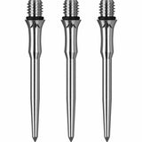 Three titanium dart conversion points with precision grip and O-ring, full product view on white background