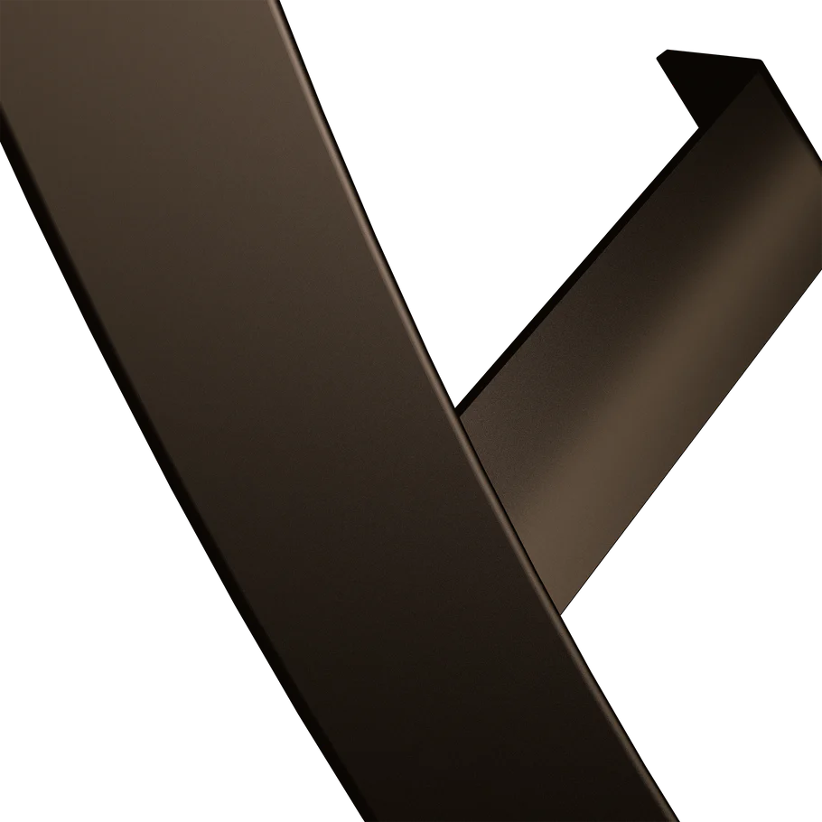 Macro close-up of dartboard light ring edge, highlighting frame finish and material for dartboard lighting