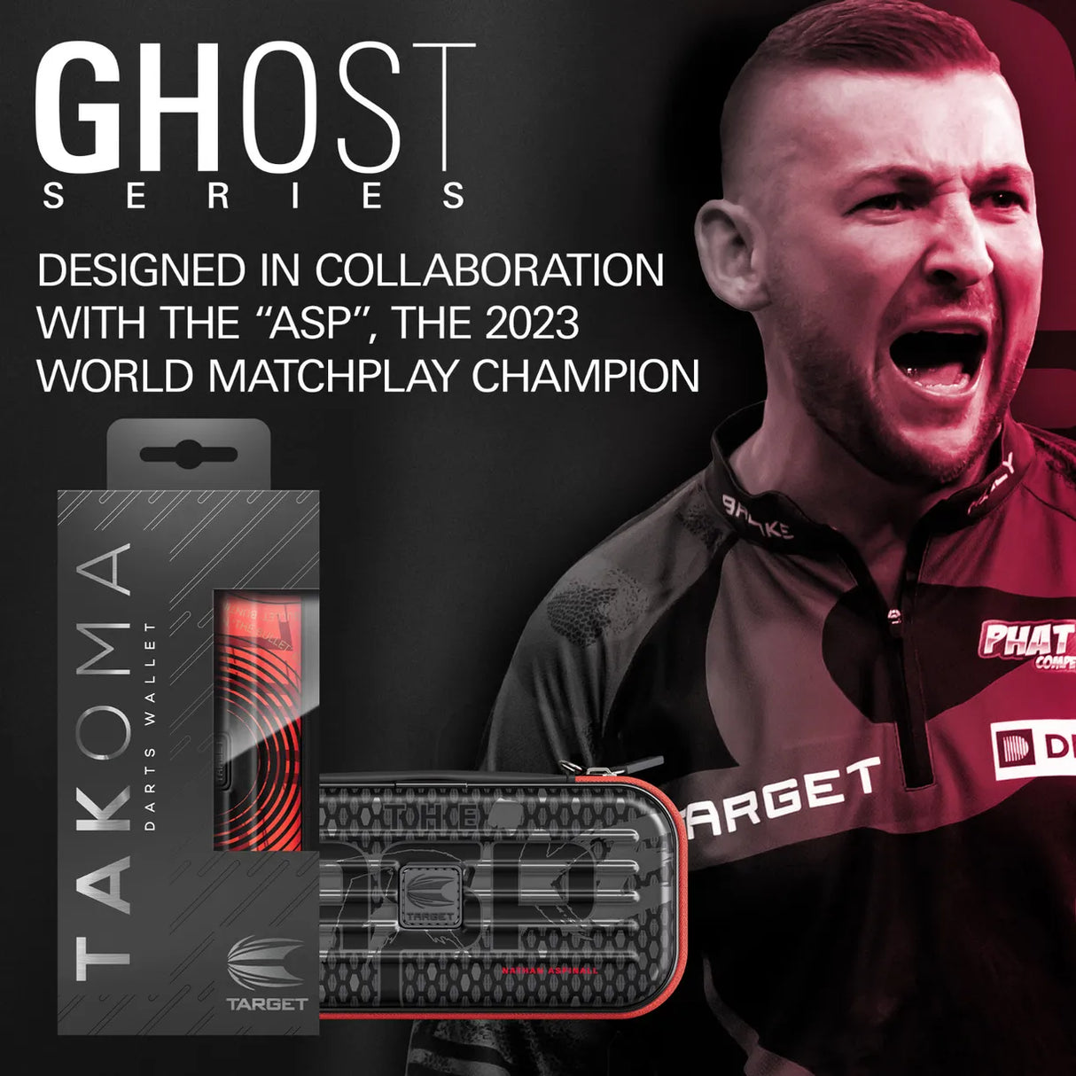 Target - Takoma Nathan Aspinall Ghost Darts Case