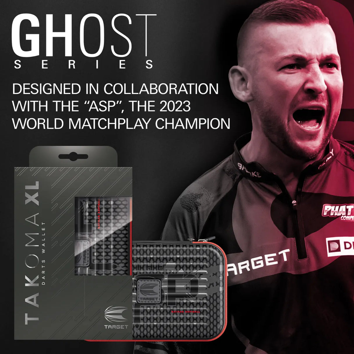 Target - Takoma XL Nathan Aspinall Ghost Darts Case