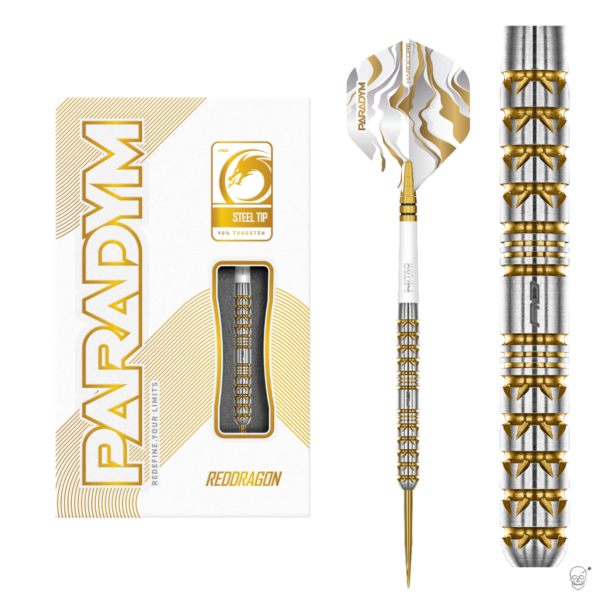 Red Dragon - Paradym Gold Parallel - 90% Tungsten Darts