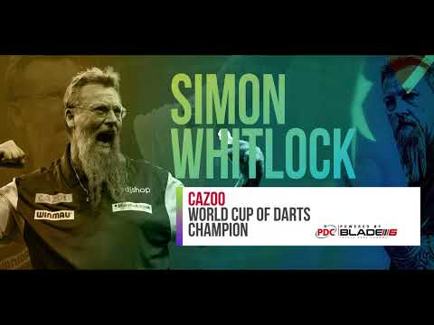 Winmau - Simon Whitlock World Cup Special Edition - 90% Tungsten Darts