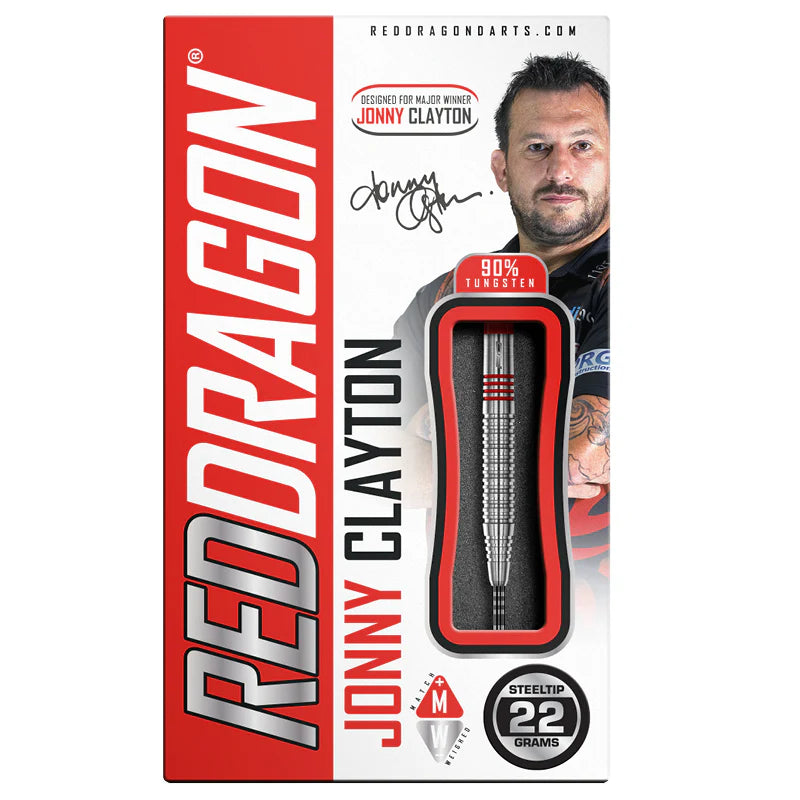 Red Dragon - Jonny Clayton Original 2.0 - 90% Tungsten Darts