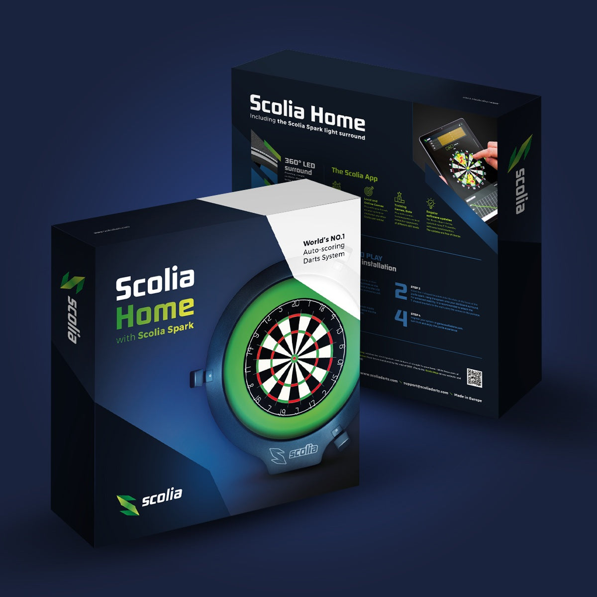 Scolia Home with Scolia Spark retail packaging