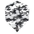 Shot Arctic Camo White No.6 flights – standard flight design