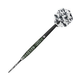 Shot Camo Ghillie Turbo Point 90% tungsten darts – angled view of the full darts