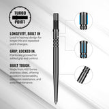 Shot Shadow Black Turbo dart points – Turbo Point specifications