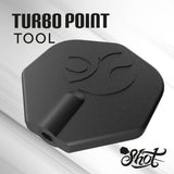 Shot Shadow Black Turbo dart points – Turbo Point tool