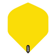 Shot Yellow No.2 standard dart flights, set of 3, 100 micron