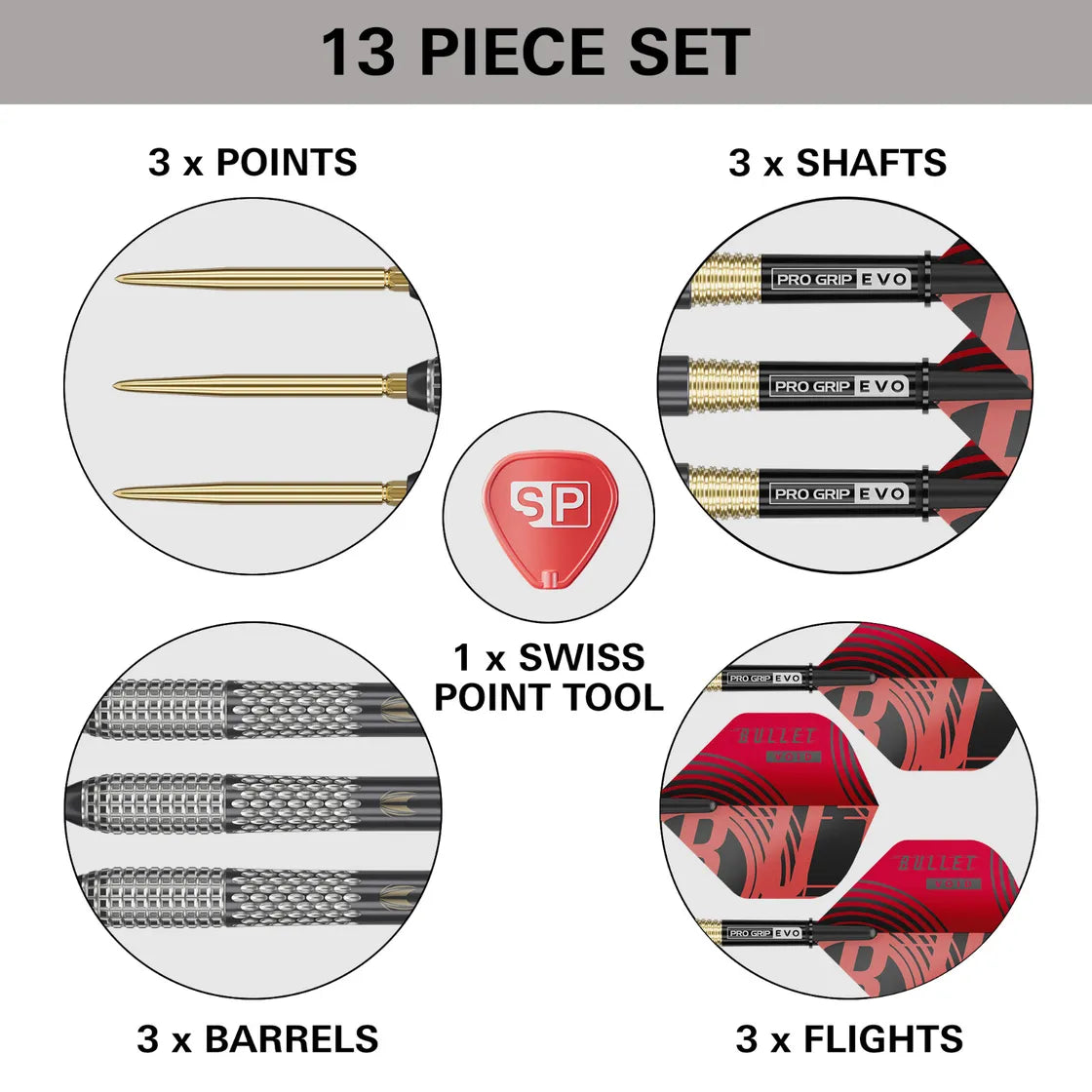 Target - Stephen Bunting G5 Void - 95% Tungsten Darts (SP)