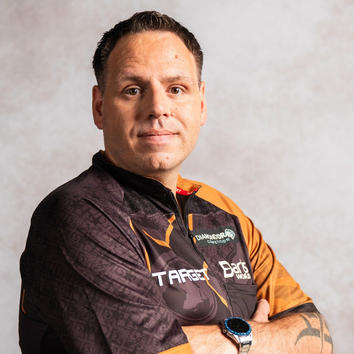 Target Adrian Lewis 2027 darts shirt, view 4