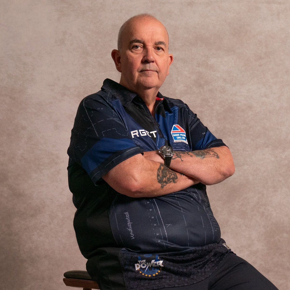Target Phil Taylor 2027 darts shirt, view 4