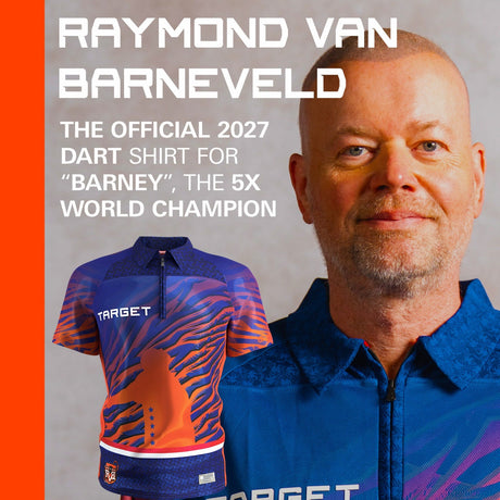 Target Raymond Van Barneveld 2027 darts shirt, view 2