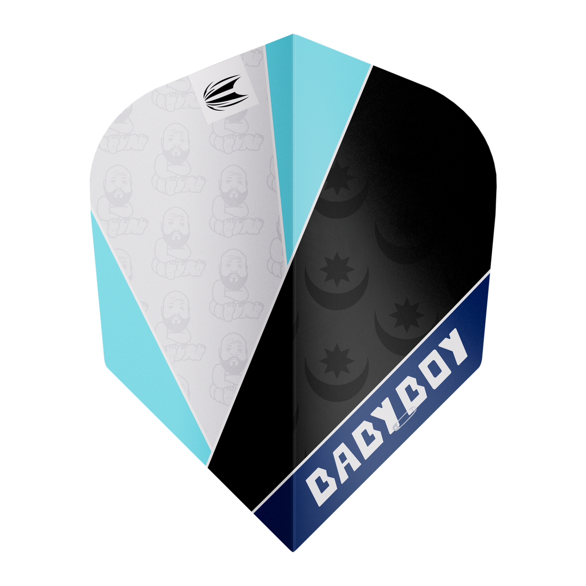 Target Adam Lipscombe Pro Ultra No.6 flights (3 sets) – single flight upright on a white background