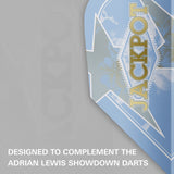 Target Adrian Lewis Showdown Pro Ultra No.6 – designed to complement the matching darts