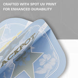 Target Adrian Lewis Showdown Pro Ultra No.6 – spot UV print for enhanced durability