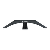 Target Arc Cabinet Light front view on a white background showing the curved bar and central support arm