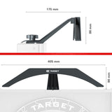Arc Cabinet Light dimensions diagram - 405mm wide, 175mm deep and 86mm high