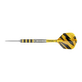 Target Buzz 01 dart – flat side profile from point to flight