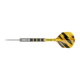 Target Buzz 02 dart – flat side profile from point to flight