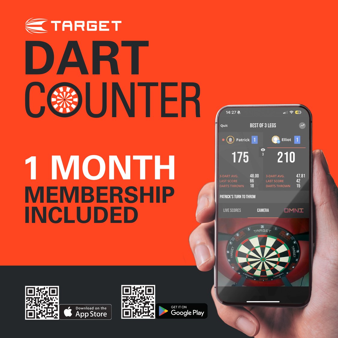 Target Buzz 03 – one month DartCounter membership included
