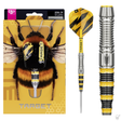 Target Buzz 03 90% tungsten Swiss Point darts – retail packaging with the full dart and a barrel close-up