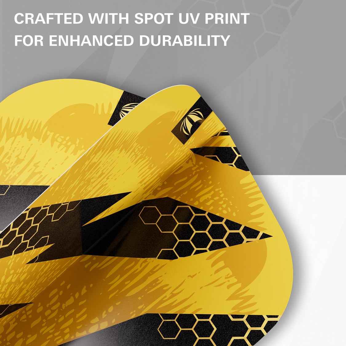 Target BUZZ Pro Ultra No.6 – spot UV print for enhanced durability