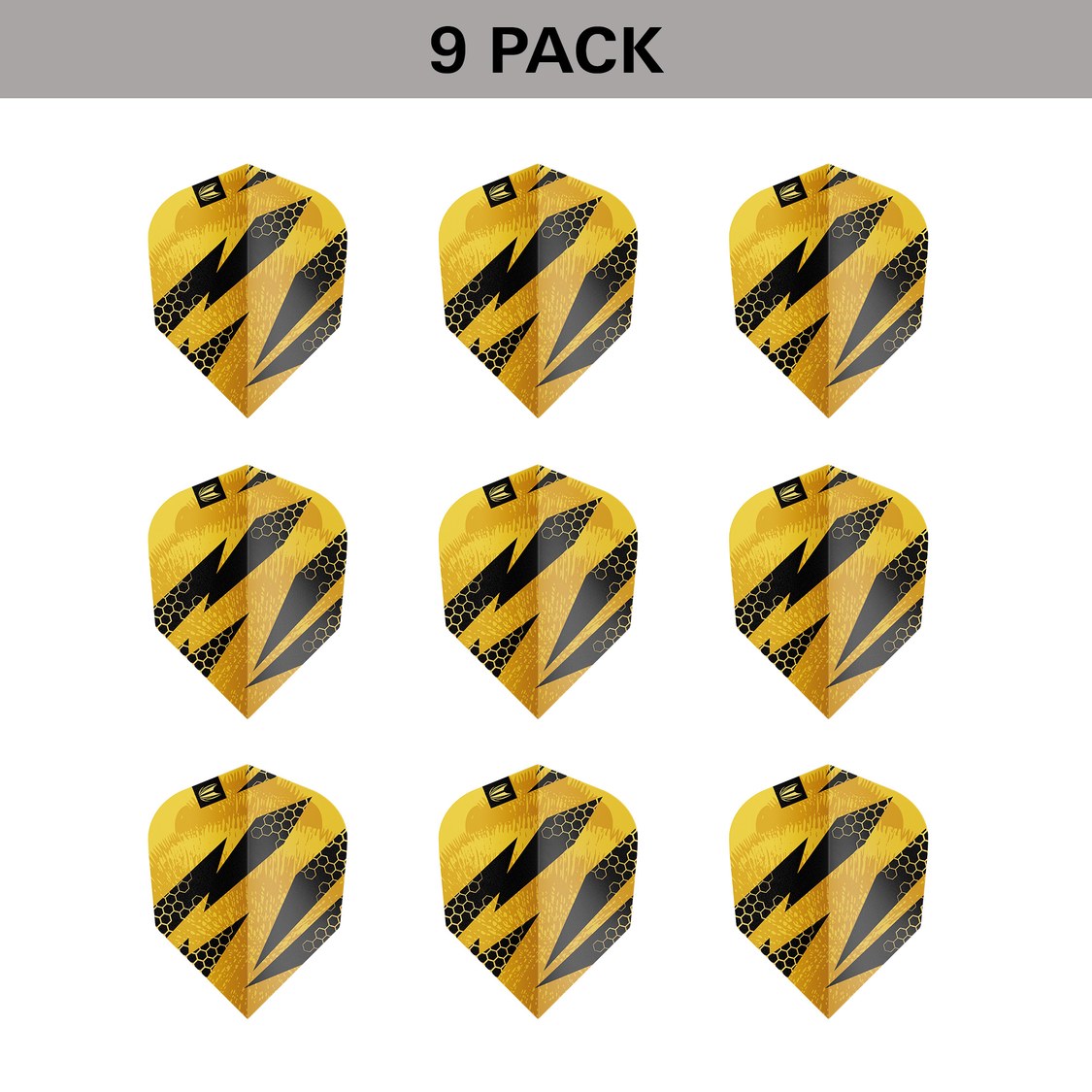 Target BUZZ Pro Ultra No.6 – nine flights in the three-set pack