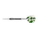 Target Charlie Manby G1 dart – flat side profile from point to flight