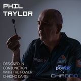 Target Chrono Swiss Storm Points – designed in conjunction with the Phil Taylor Power Chrono darts