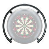 Target Corona Vision 2 Dartboard Light fitted around a dartboard