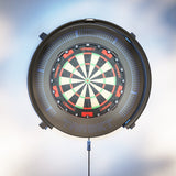 Target Corona Vision 2 lighting a dartboard