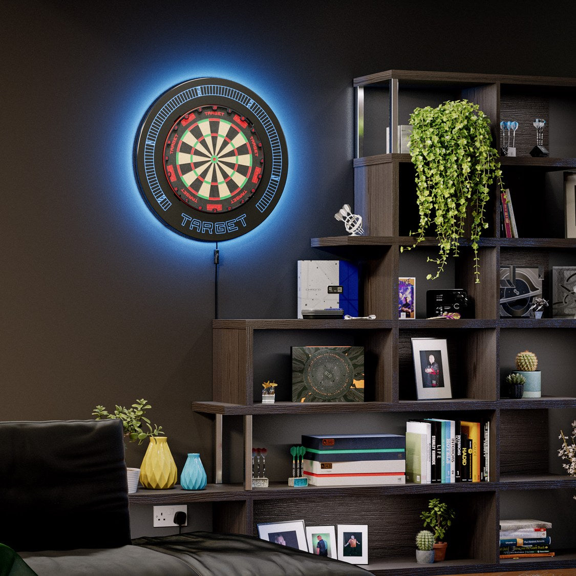 Target Corona Vision 2 in a home games room